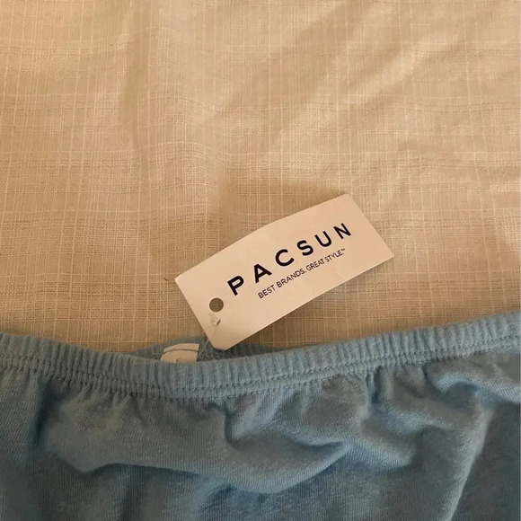 Pacsun blue tube top medium NEW NWT - Picture 3 of 6